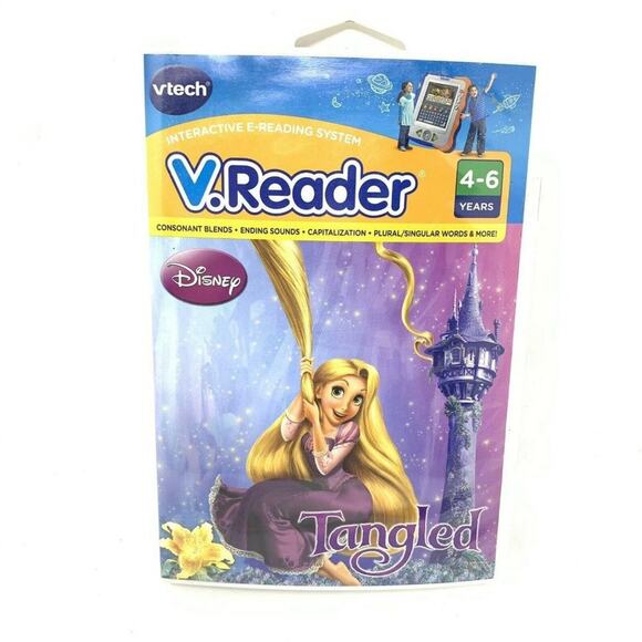 V.Reader Interactive E-Reading System Disney Tangled - Picture 1 of 2